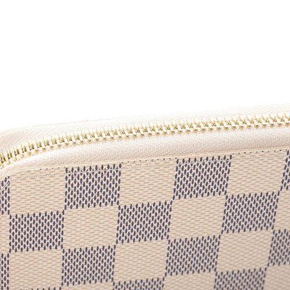 Louis Vuitton Damier Azur Clemence Wallet 8 of 9