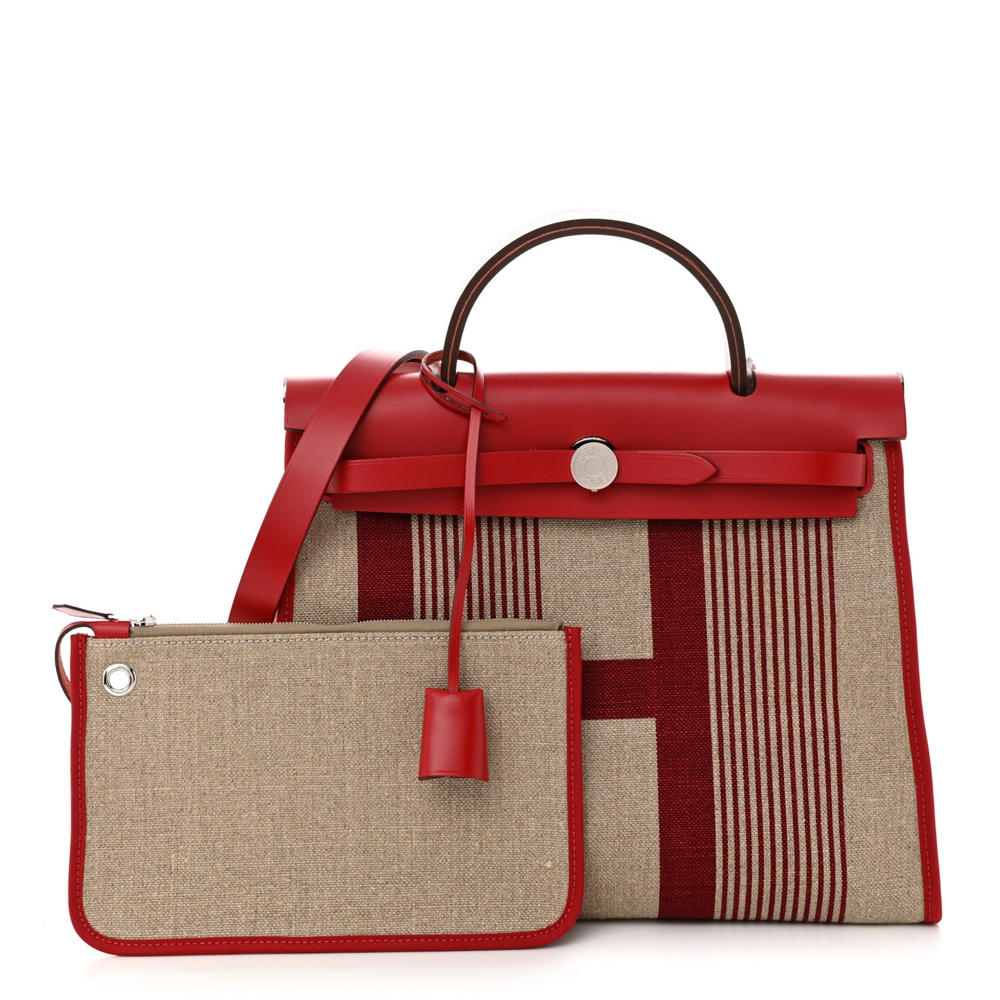 Vache Hunter Toile H Vibration Herbag Zip 31 PM Bordeaux Ficelle Rouge Piment