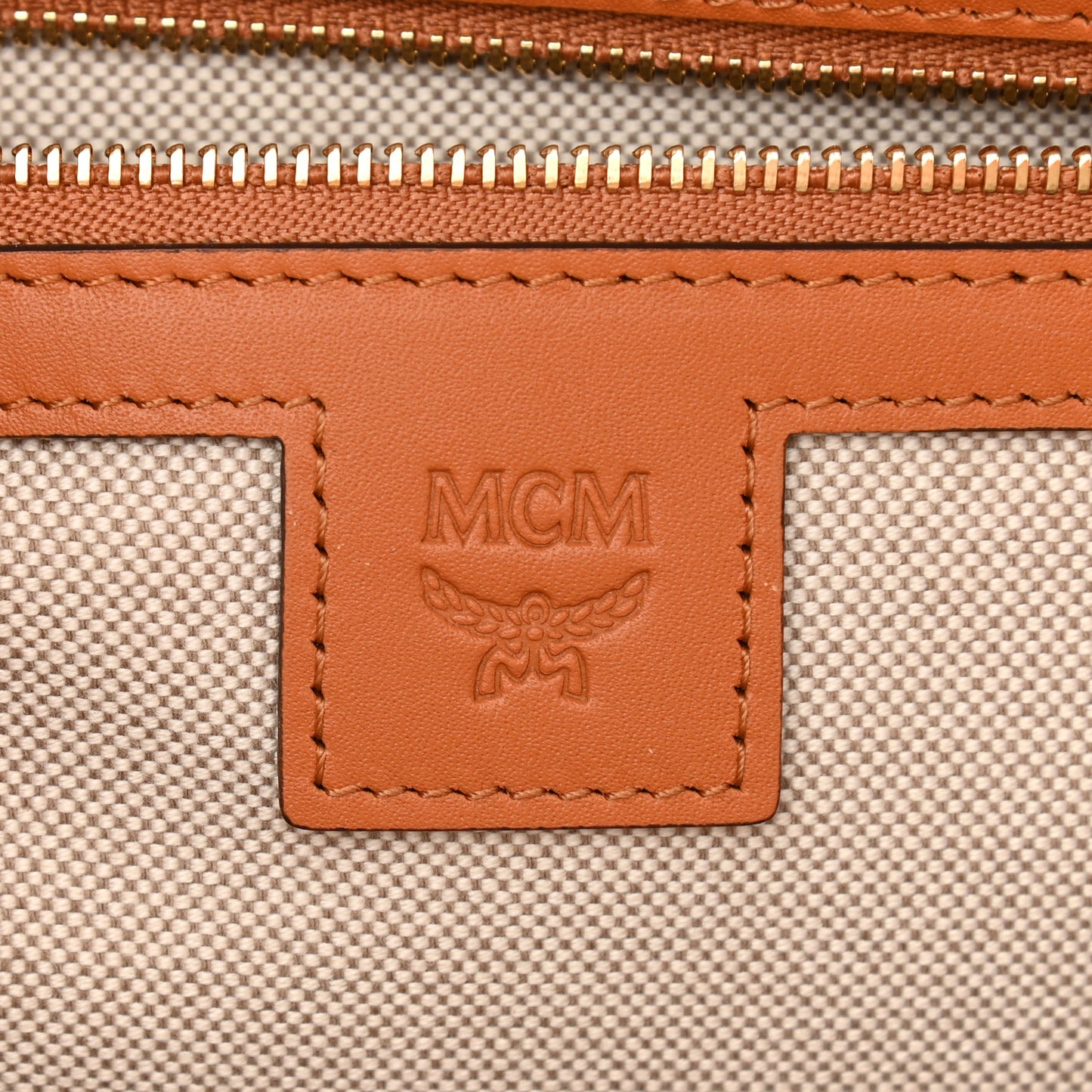 Visetos Nappa Medium Aren Tote Cognac