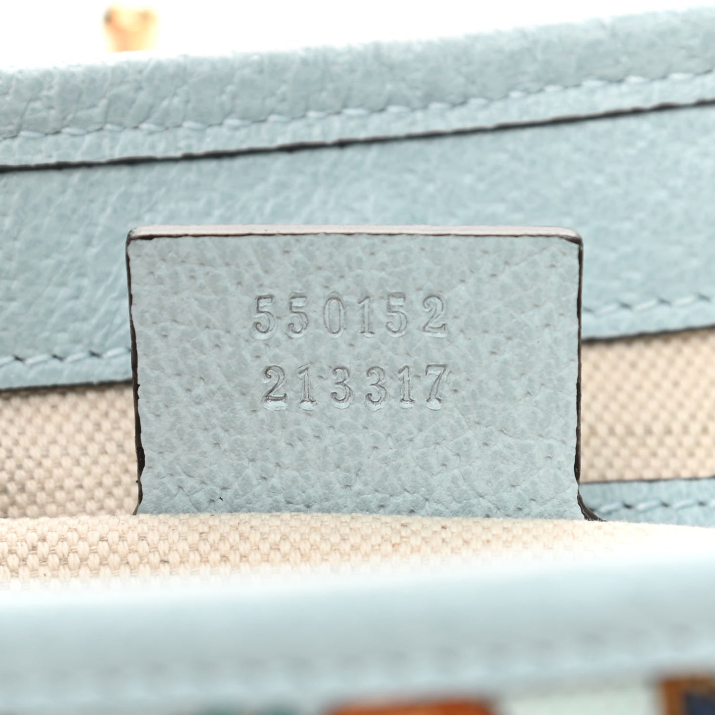 Canvas Flora Medium Jackie Hobo Light Blue