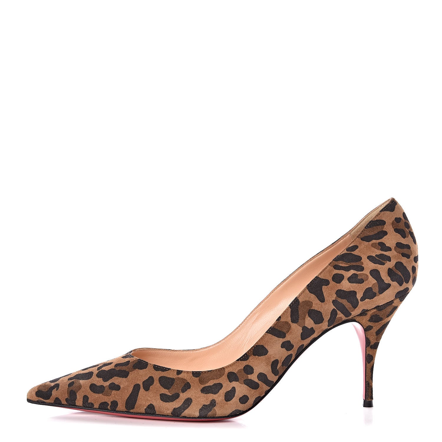 Christian Louboutin Veau Velours Clare 80 Pumps 41 Caramel 1 of 9