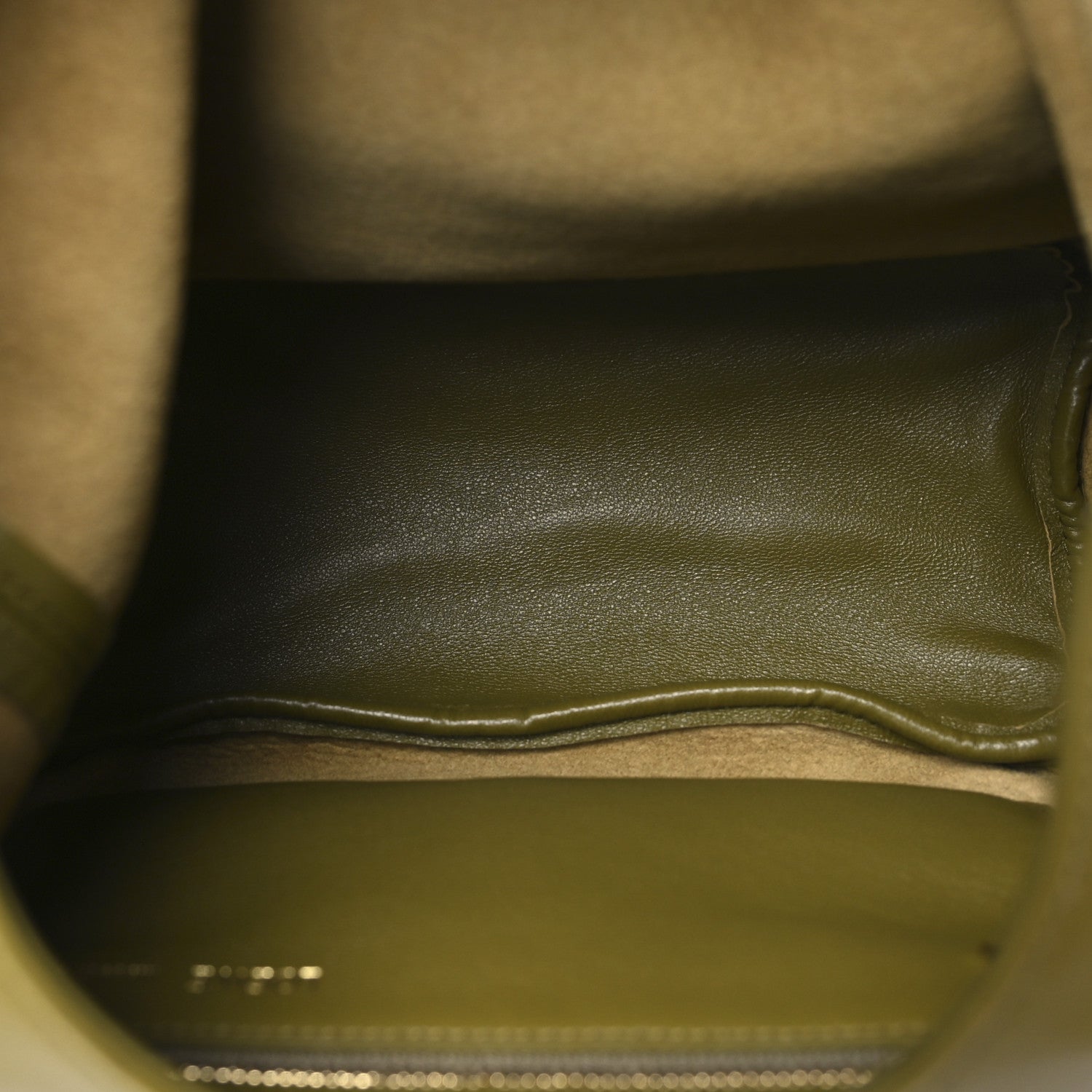 Loewe Mellow Nappa Small Squeeze Bag Olive 5 of 9