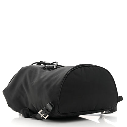 Prada Nylon Tessuto Saffiano Zipper Backpack Black 3 of 11