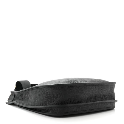 Hermes Taurillon Clemence Evelyne III PM Black 4 of 14