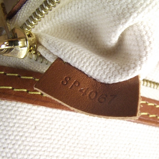 Monogram Rayures Tisse Sac PM