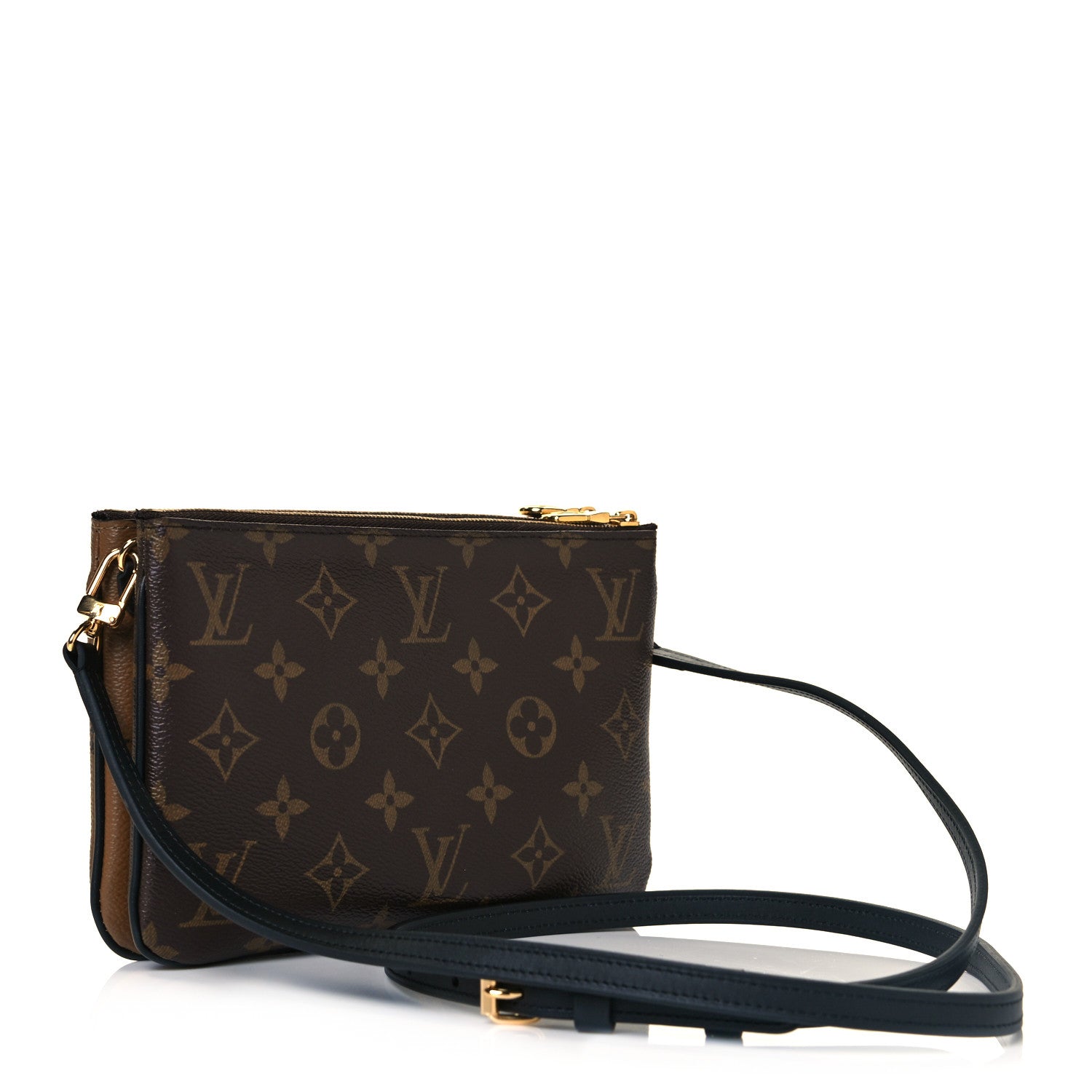 Louis Vuitton Reverse Monogram Giant Double Zip Pochette 3 of 9