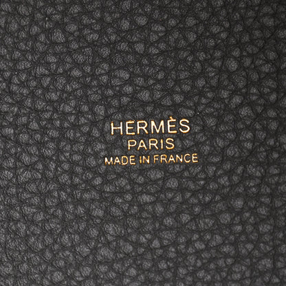 Hermes Taurillon Maurice Picotin Lock 18 PM Graphite 6 of 17