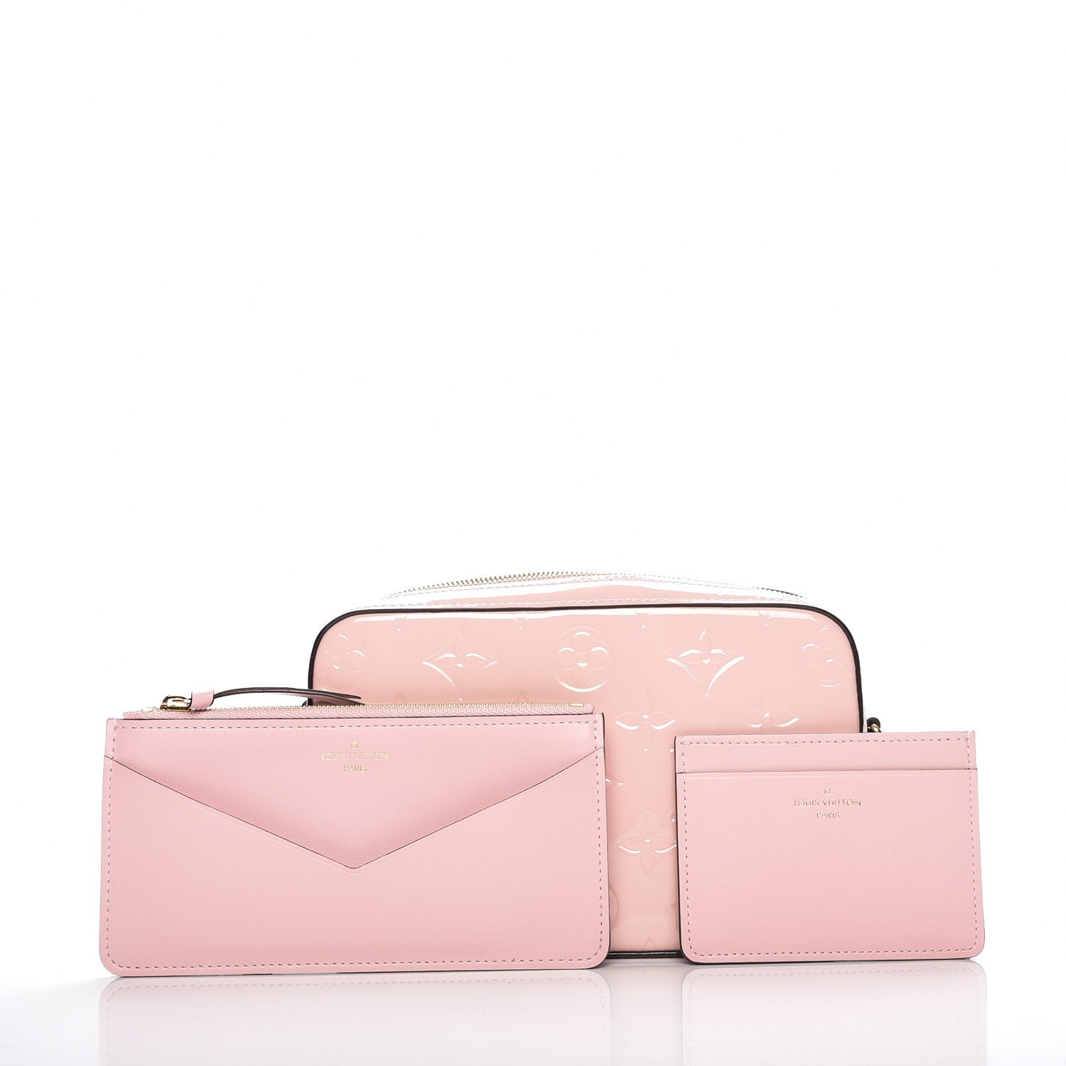Louis Vuitton Vernis Camera Pouch Rose Ballerine 3 of 9
