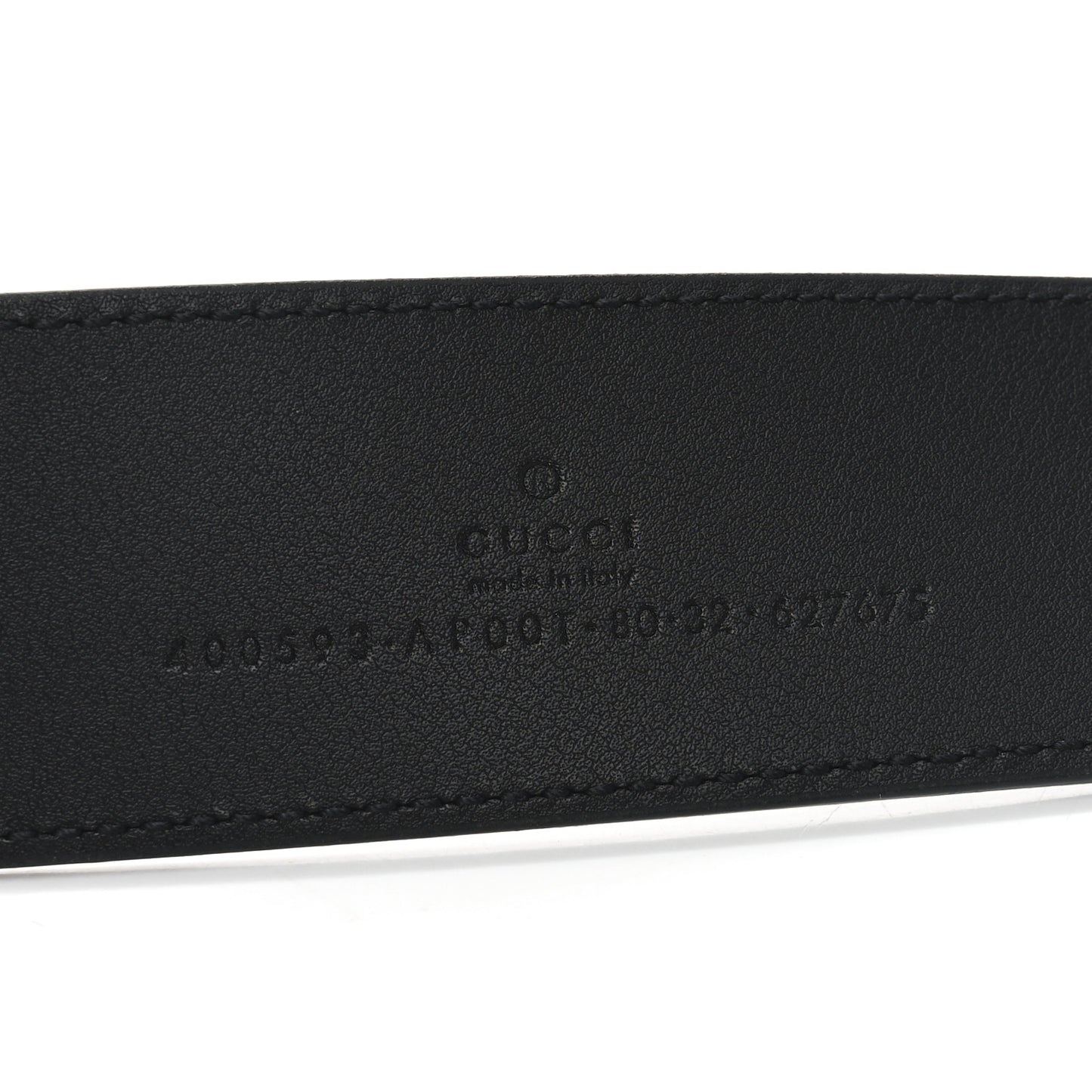 Calfskin Double G 40mm Belt 80 32 Black