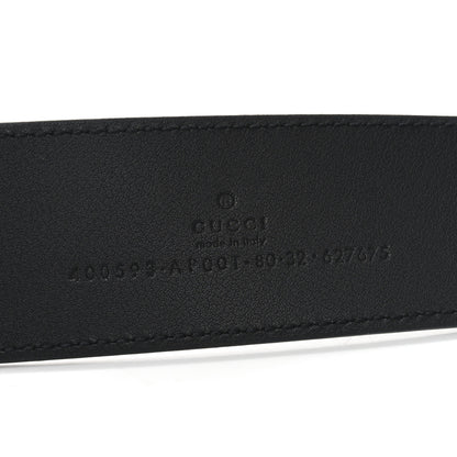 Gucci Calfskin Double G 40mm Belt 80 32 Black 5 of 5
