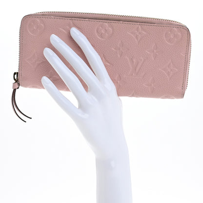 Louis Vuitton Empreinte Clemence Wallet Rose Ballerine 2 of 11