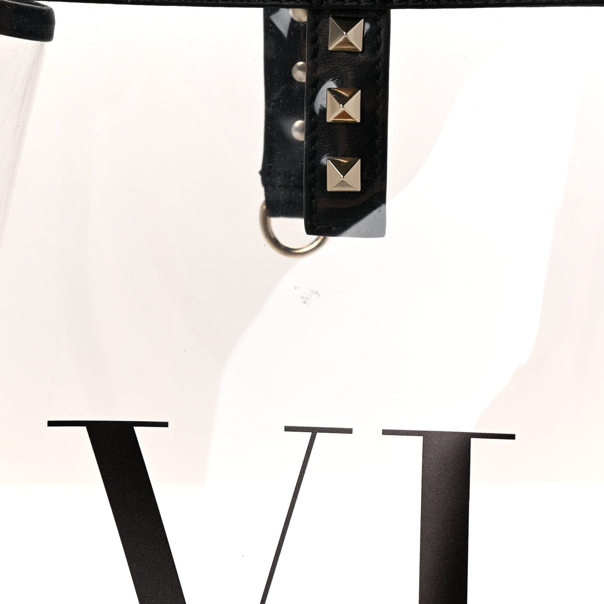 Valentino Garavani Plexy VLTN Small Shopping Bag Transparent 10 of 10