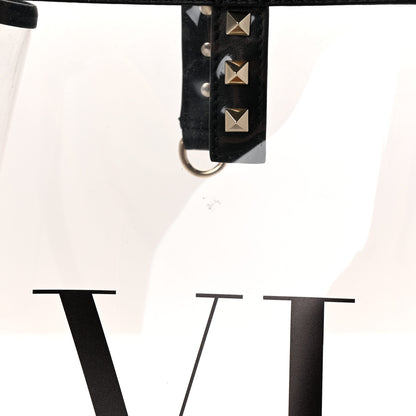Valentino Garavani Plexy VLTN Small Shopping Bag Transparent 10 of 10