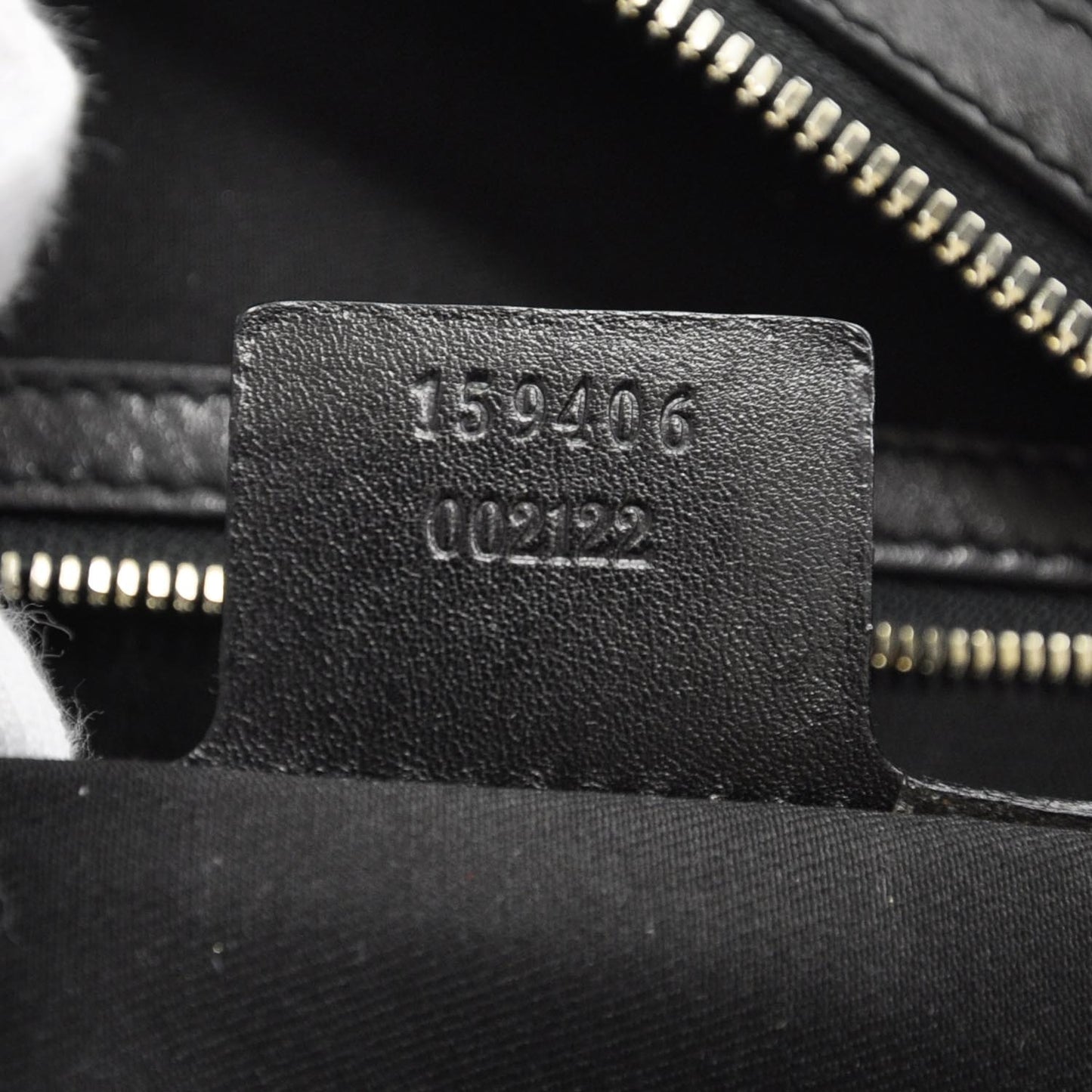 Monogram Large Studded Hobo Black