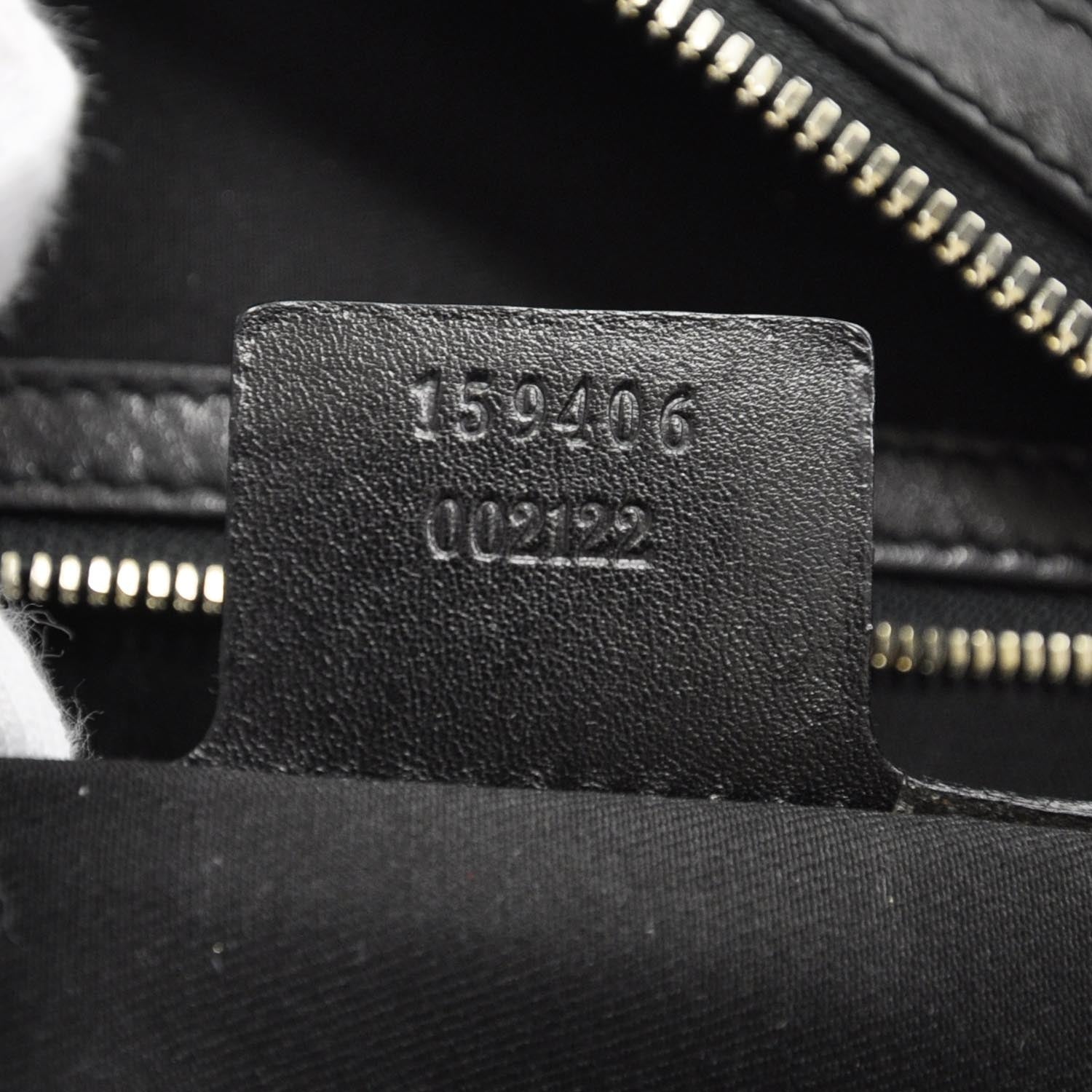 Gucci Monogram Large Studded Hobo Black 8 of 9