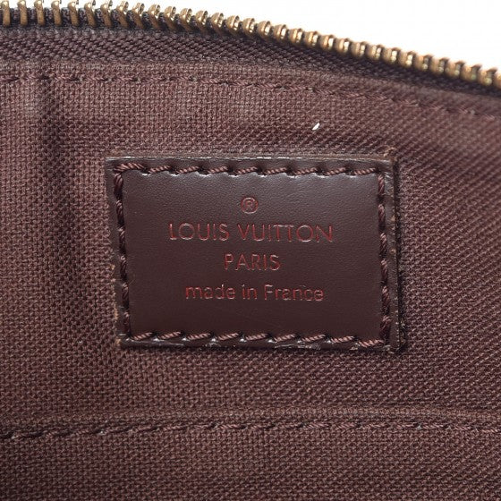 Damier Ebene Brooklyn Flat Pochette
