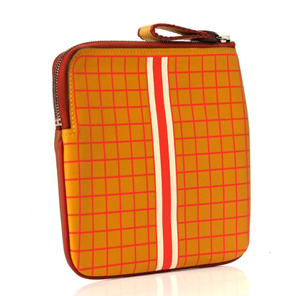 Hermes Swift Couverture Nouvelle Carre Pocket Pouch Gold Ambre 3 of 7