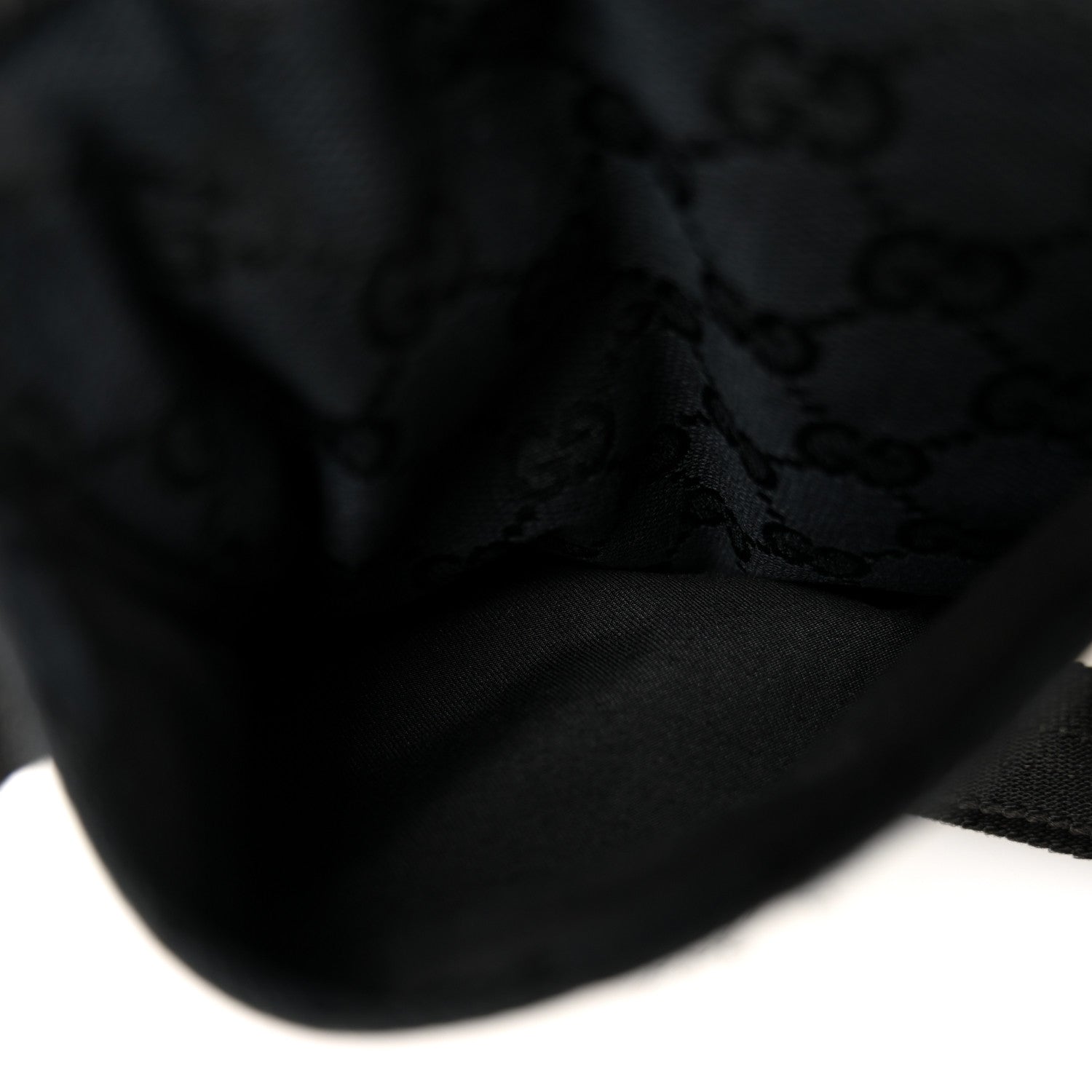 Gucci GG Monogram Double Pocket Belt Bag Black 6 of 11