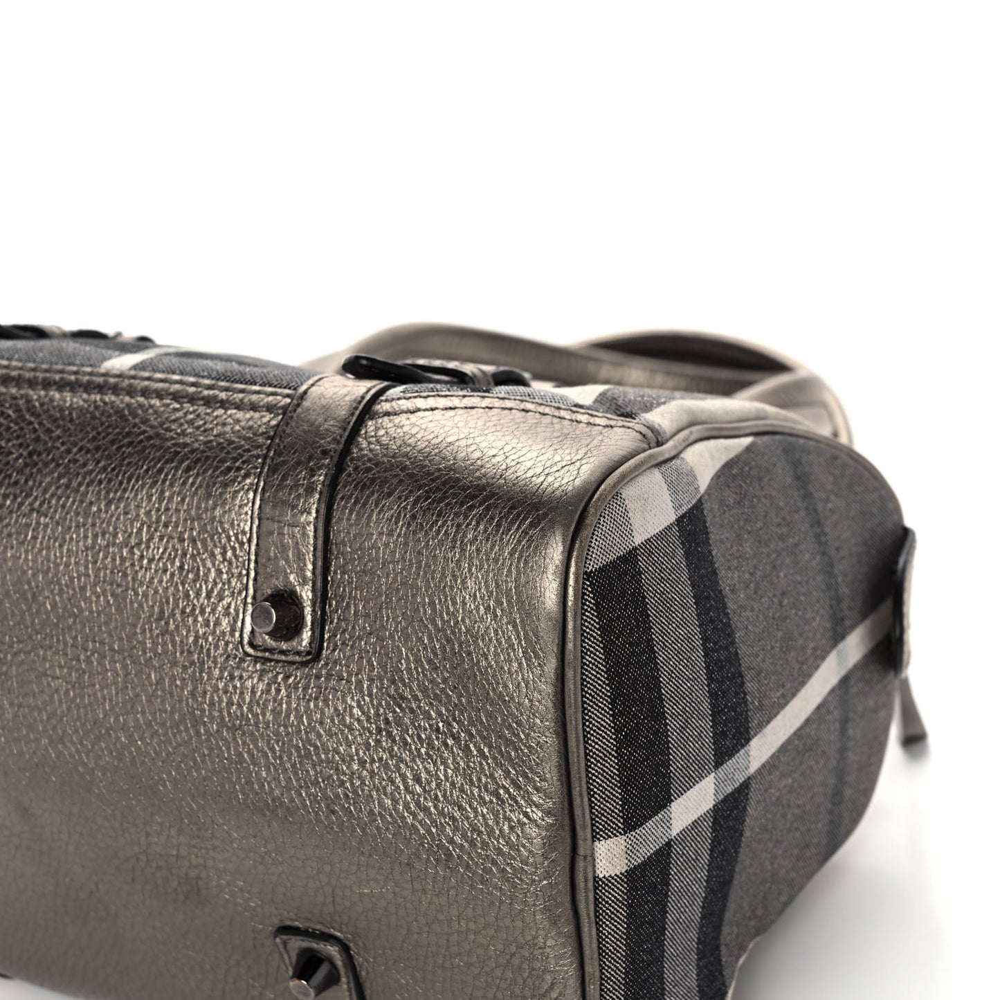Metallic Shimmer Check Medium Alchester Bowling Bag