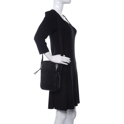 Saint Laurent Coated Canvas Rivington Race Pouch Black 2 of 10