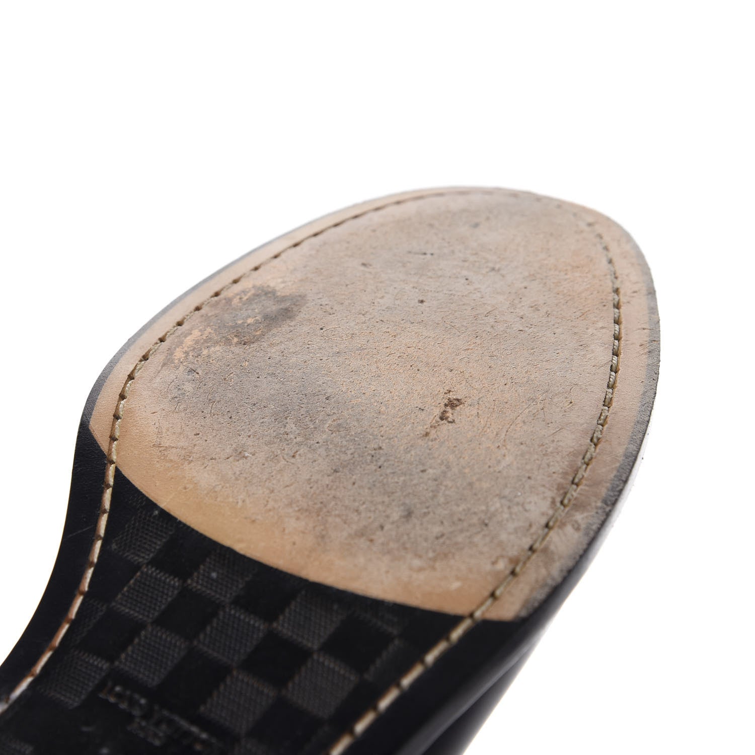 Louis Vuitton Calfskin Mens Loafers 9.5 Black 11 of 14