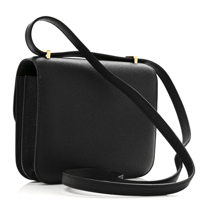 Hermes Epsom Constance 18 Black 3 of 10