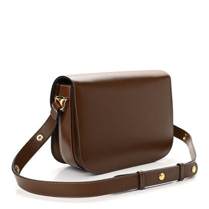 Gucci Azalea Calfskin Horsebit 1955 Shoulder Bag Brown Sugar 3 of 10