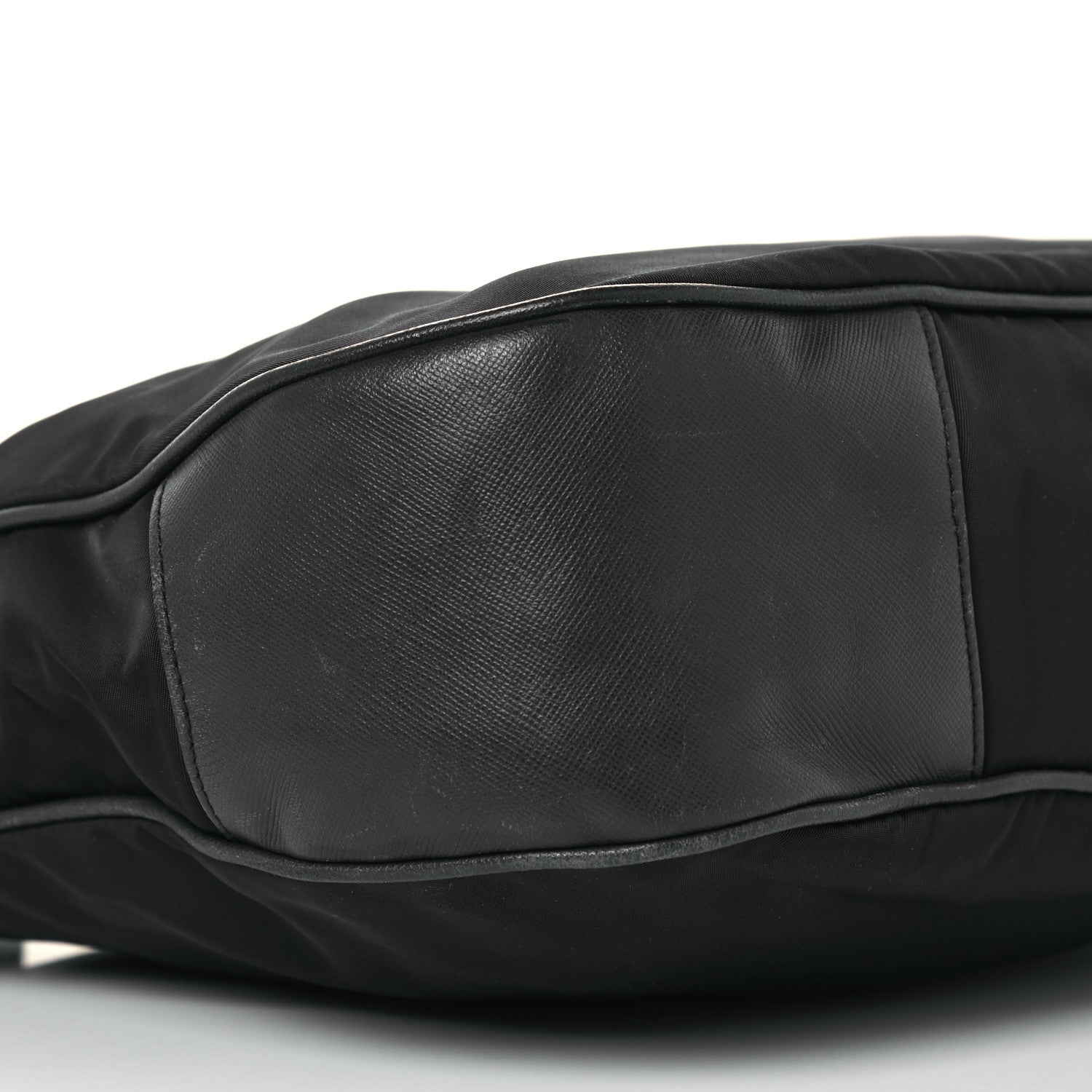 Prada Tessuto Nylon Saffiano Hobo Baltico 8 of 12