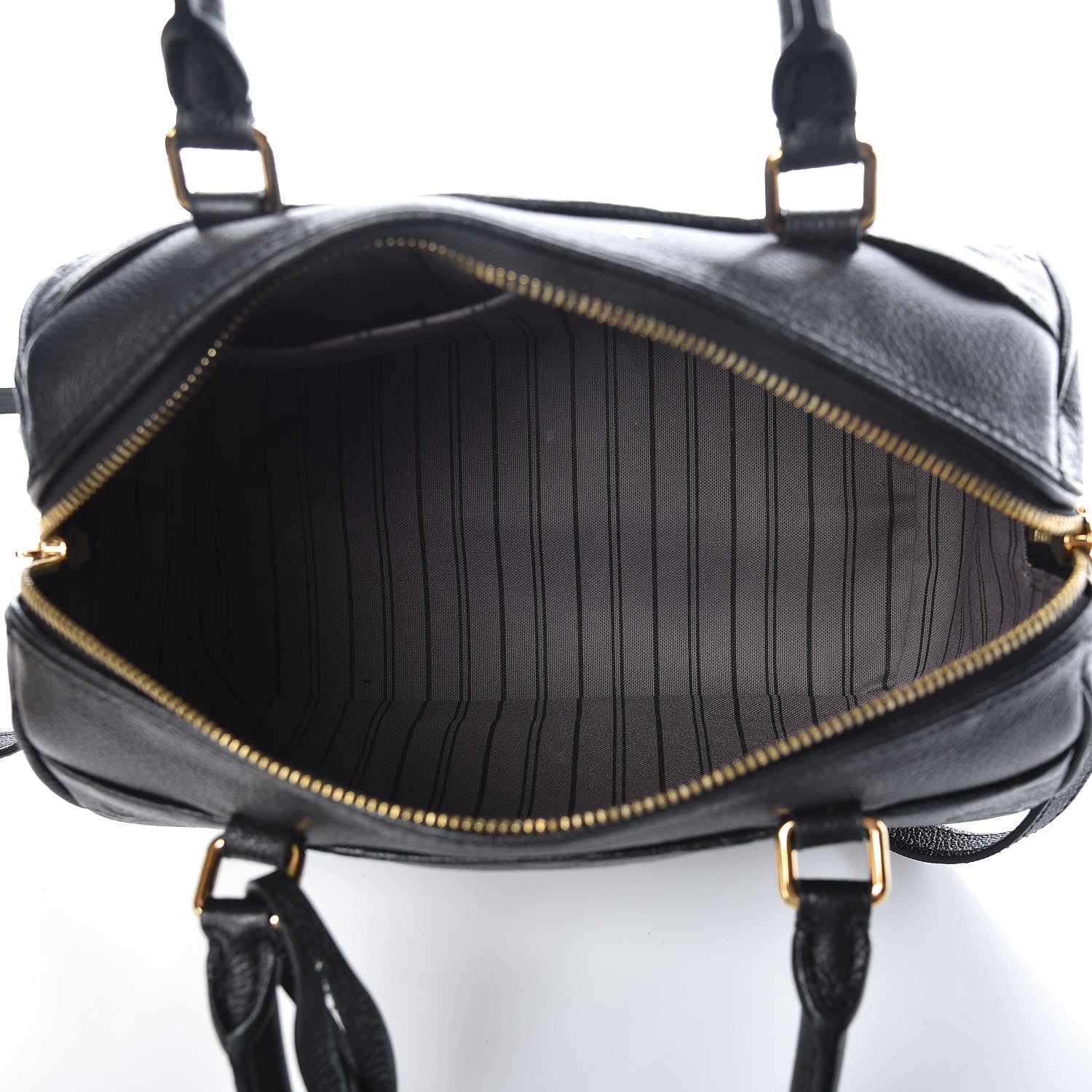 Louis Vuitton Empreinte Speedy Bandouliere 25 NM Black 5 of 17