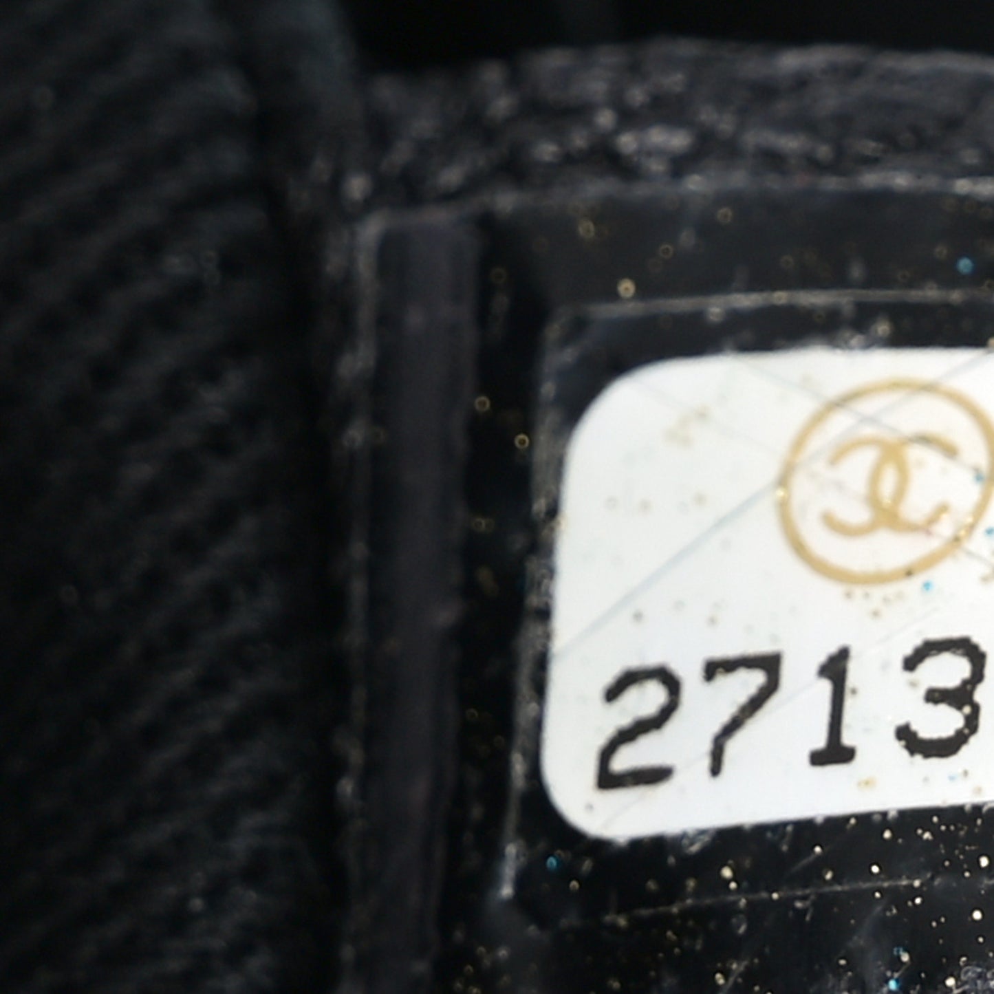 Jersey Chevron Quilted Small Trendy CC Dual Handle Flap Bag Black