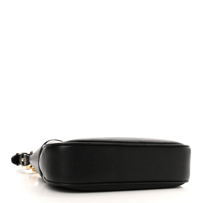 Gucci Goatskin Small Aphrodite Shoulder Bag Black 4 of 9