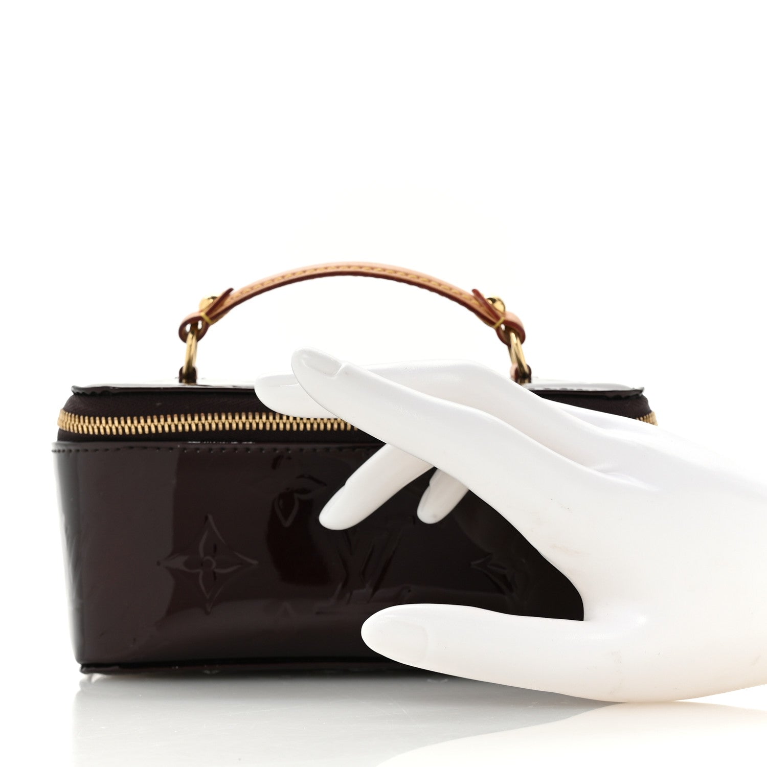 Louis Vuitton Vernis Vanity Jewel Case Amarante 2 of 7