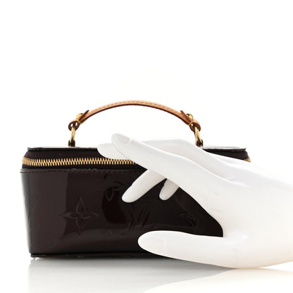Louis Vuitton Vernis Vanity Jewel Case Amarante 2 of 7