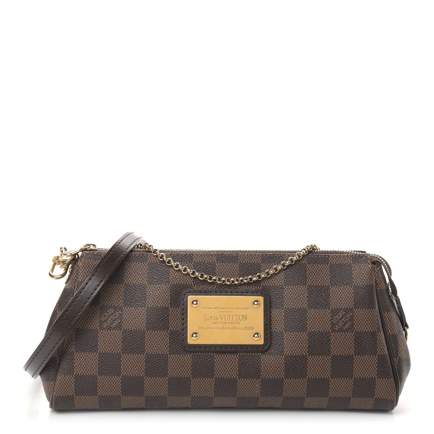 Damier Ebene Eva Clutch