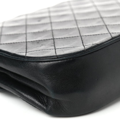 Chanel Lambskin Quilted Medium Double Flap Black 11 of 18
