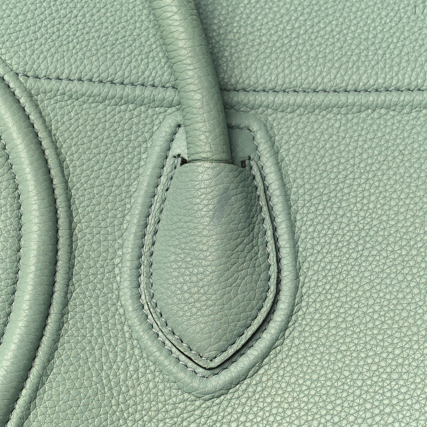 Celine Baby Grained Calfskin Medium Phantom Luggage Jade 11 of 12