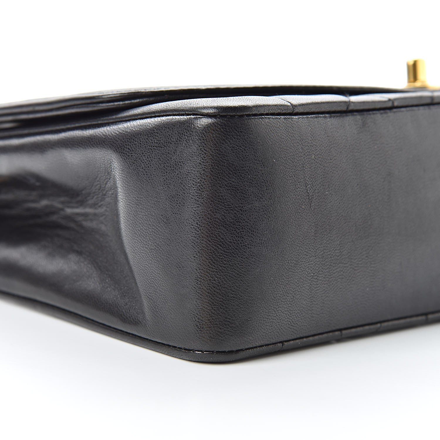 Chanel Lambskin Quilted Medium Single Flap Black 10 of 16