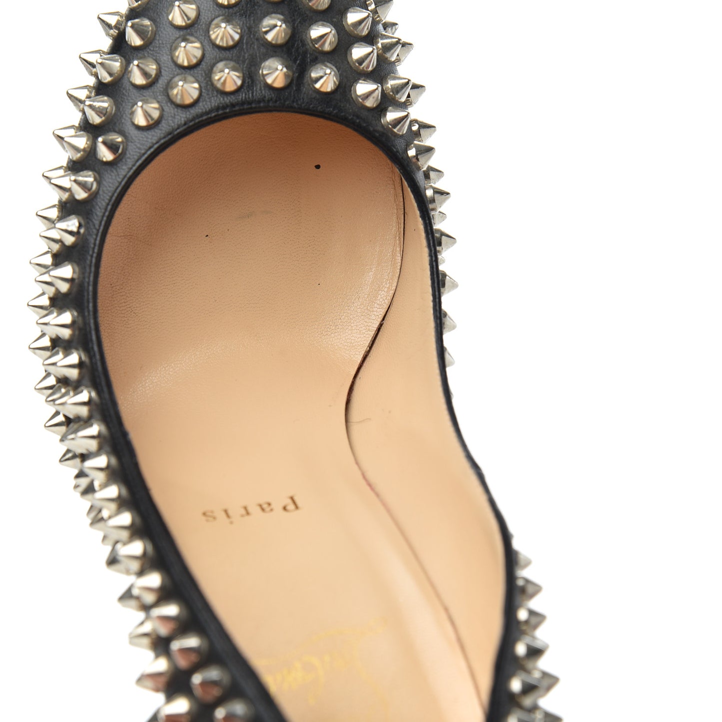 Nappa Fifi Spikes 100 Pumps 38.5 Black