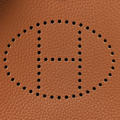 Hermes Taurillon Clemence Evelyne TPM Gold 8 of 11