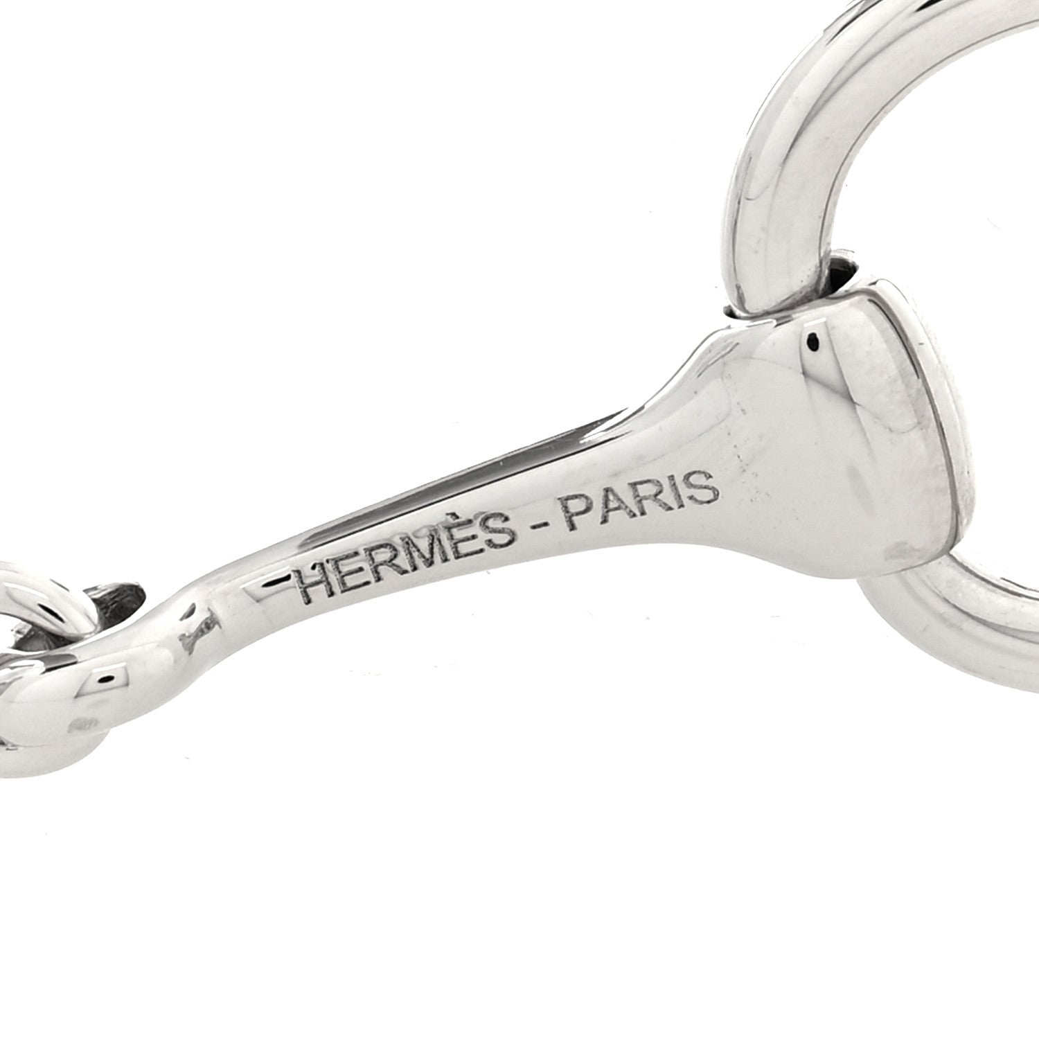 Hermes Palladium Mors Scarf Ring 3 of 4