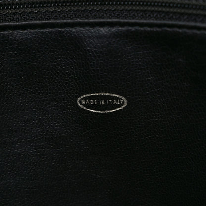 Chanel Aged Calfskin Quilted Messenger Bag Black 8 of 13