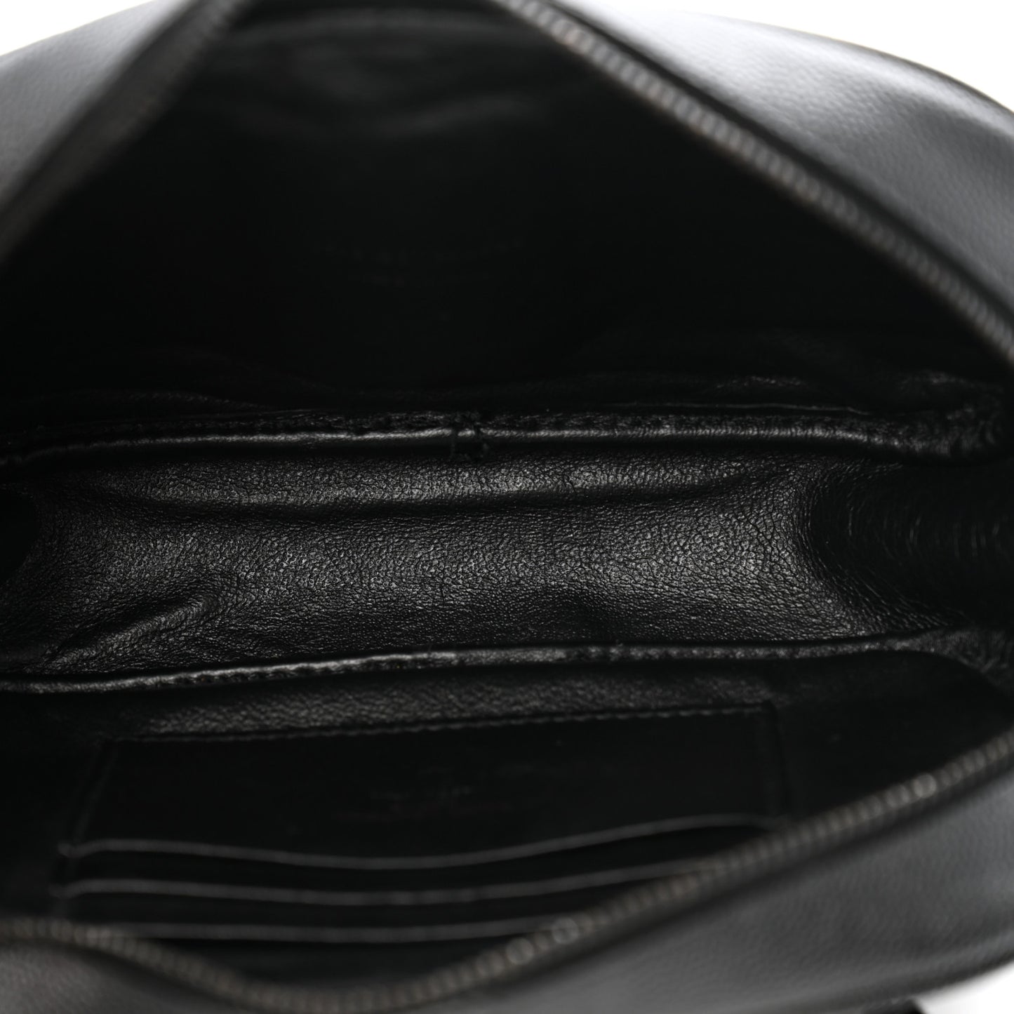 Grain De Poudre Matelasse Monochrome Monogram Mini Lou Camera Bag Black