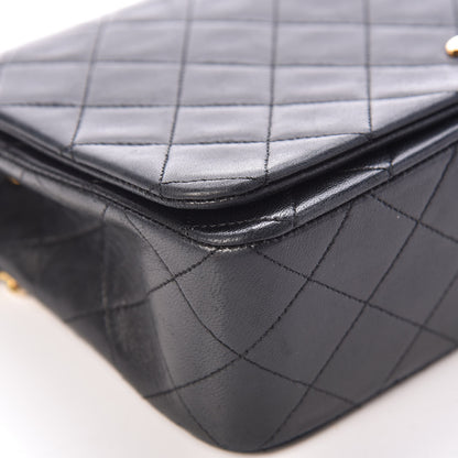 Chanel Lambskin Quilted Small Single Flap Black 13 of 17
