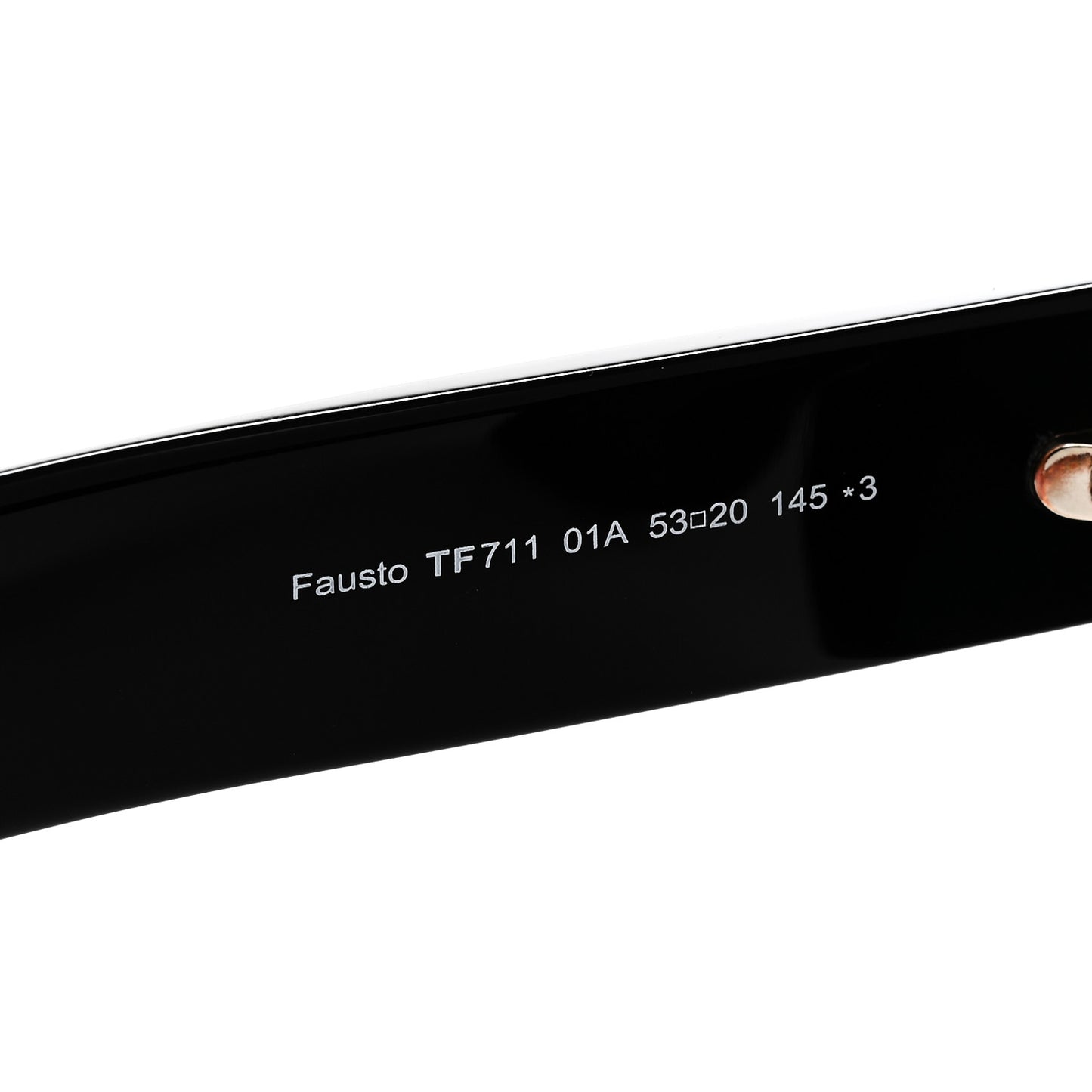 Acetate Fausto Sunglasses TF711 Black