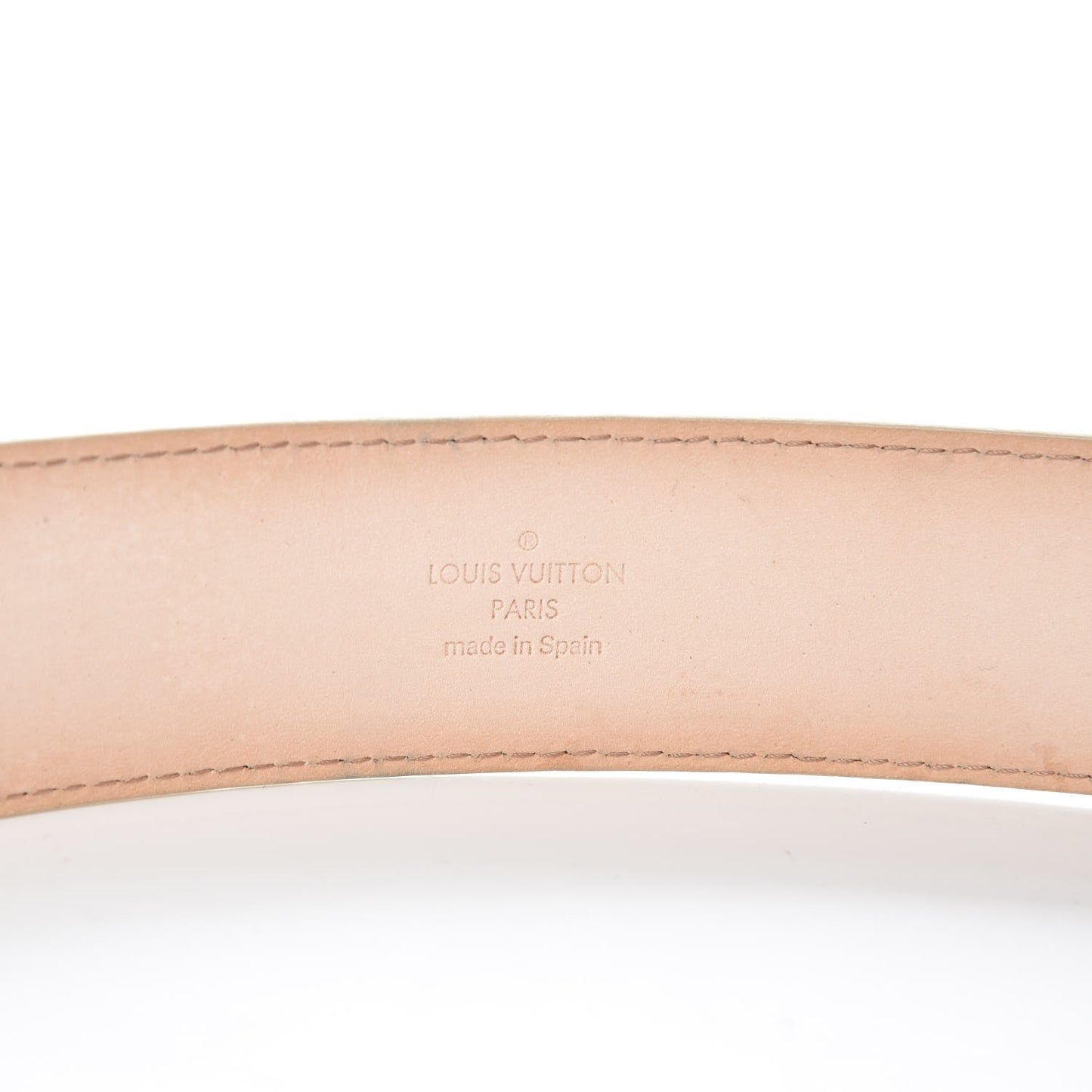 Damier Azur LV Initiales Belt 85 34