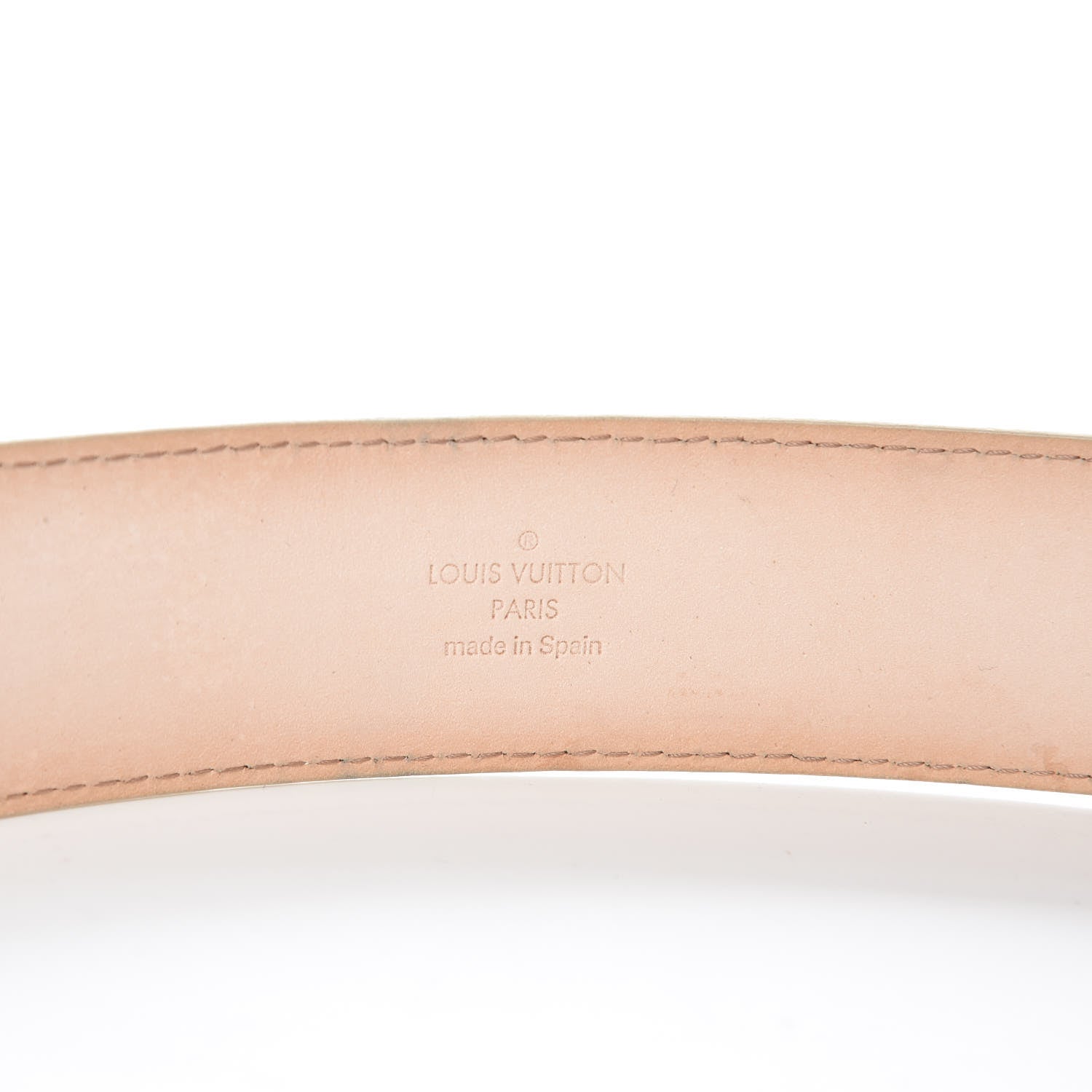 Louis Vuitton Damier Azur LV Initiales Belt 85 34 4 of 9