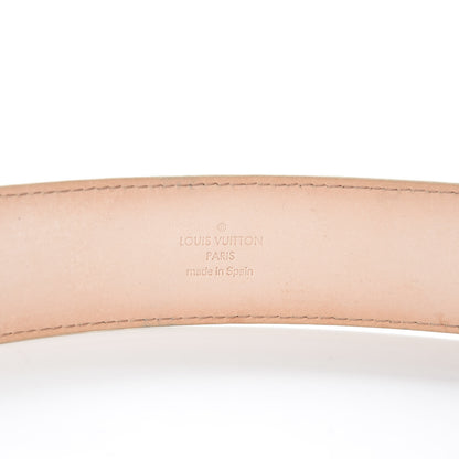 Louis Vuitton Damier Azur LV Initiales Belt 85 34 4 of 9