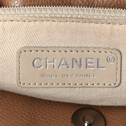 Chanel Caviar CC Tote Beige 5 of 14
