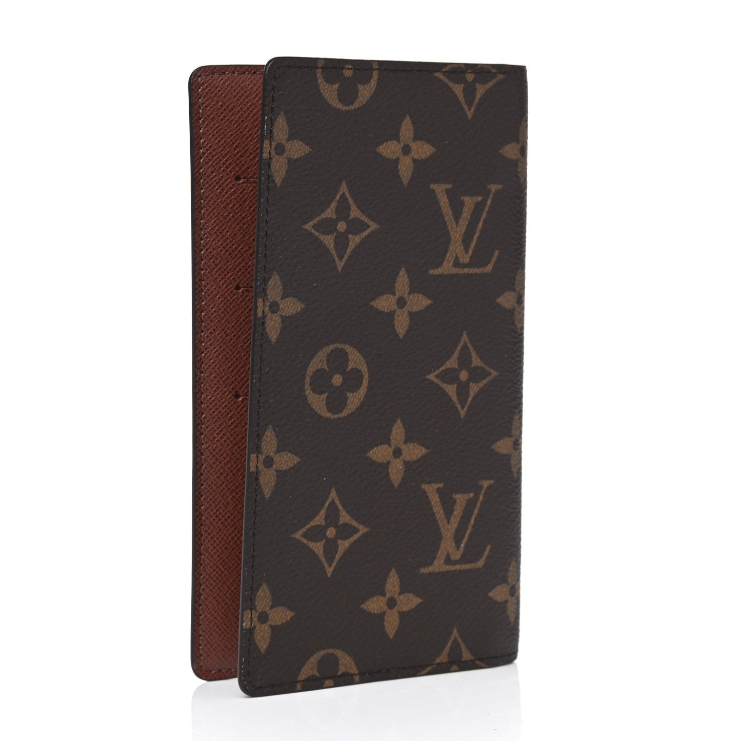 Monogram Checkbook Holder Case Wallet