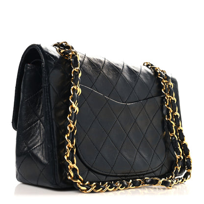 Chanel Lambskin Quilted Small Double Flap Black 3 of 14